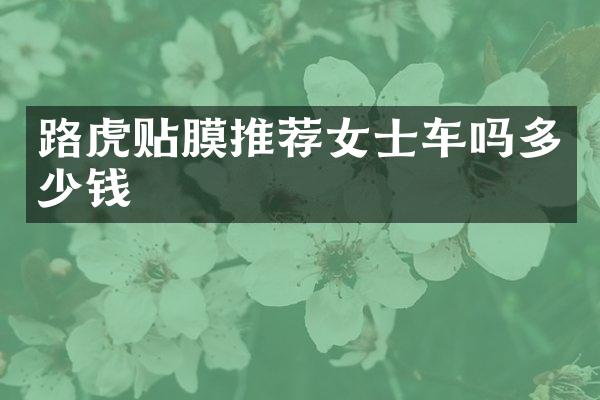 路虎贴膜推荐女士车吗多少钱