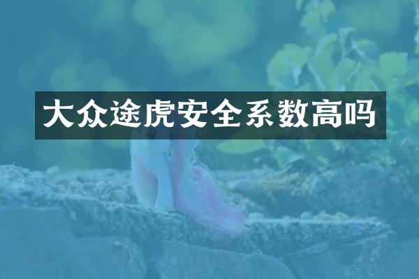 大众途虎安全系数高吗