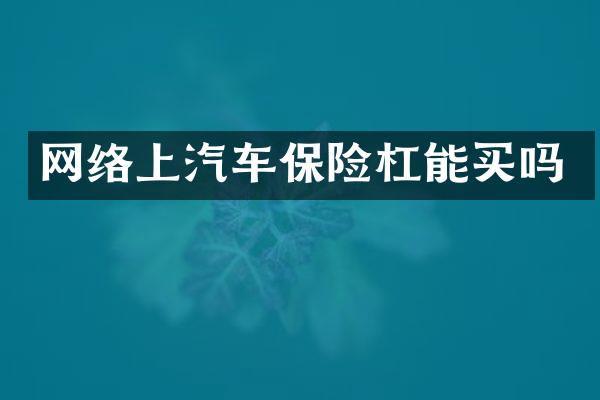 网络上汽车保险杠能买吗