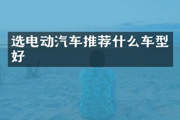 选电动汽车推荐什么车型好