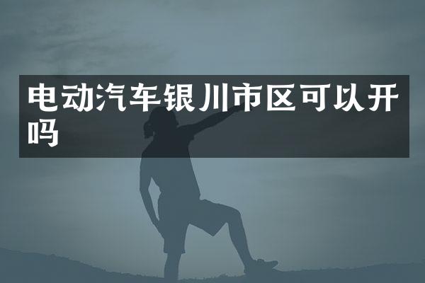 电动汽车银川市区可以开吗