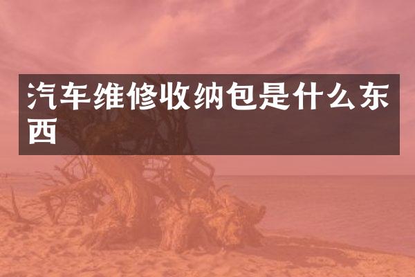 汽车维修收纳包是什么东西