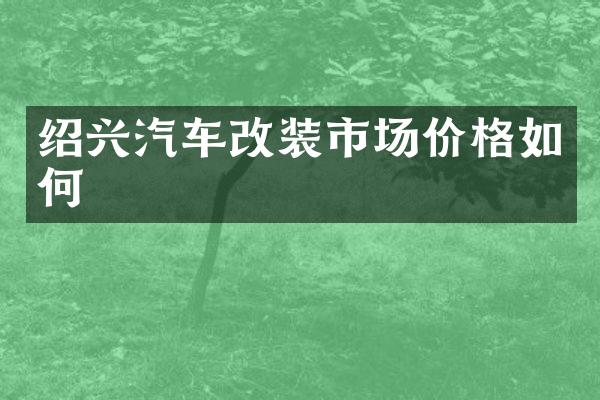绍兴汽车改装市场价格如何