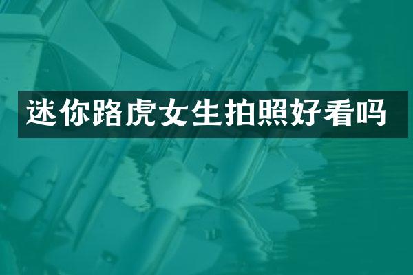 迷你路虎女生拍照好看吗