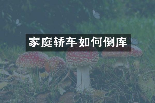 家庭轿车如何倒库