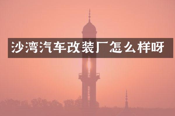 沙湾汽车改装厂怎么样呀