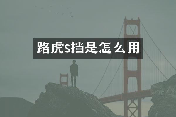 路虎s挡是怎么用