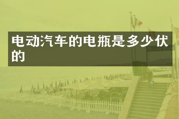 电动汽车的电瓶是多少伏的