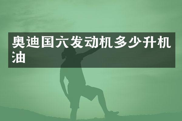 奥迪国六发动机多少升机油