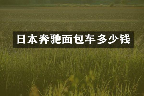日本奔驰面包车多少钱