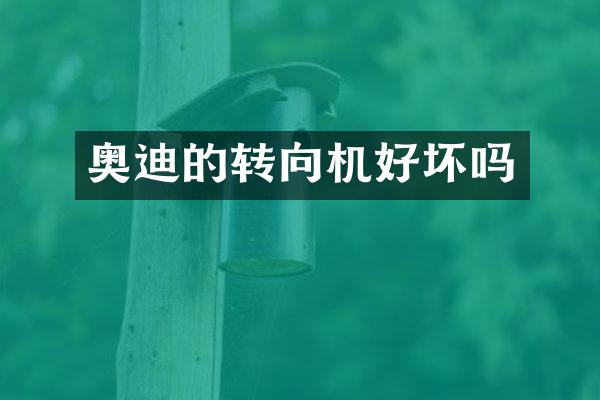 奥迪的转向机好坏吗