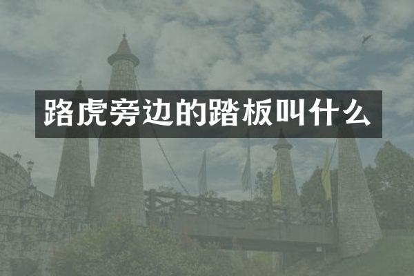 路虎旁边的踏板叫什么