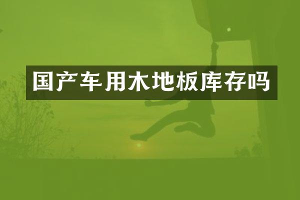 国产车用木地板库存吗