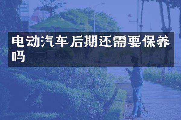 电动汽车后期还需要保养吗