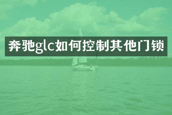 奔驰glc如何控制其他门锁