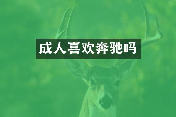 成人喜欢奔驰吗