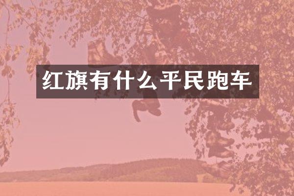 红旗有什么平民跑车