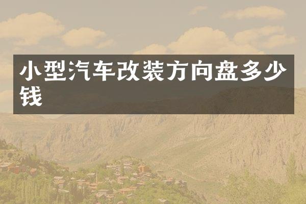 小型汽车改装方向盘多少钱