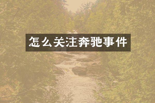 怎么关注奔驰事件