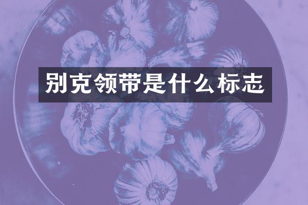 别克领带是什么标志