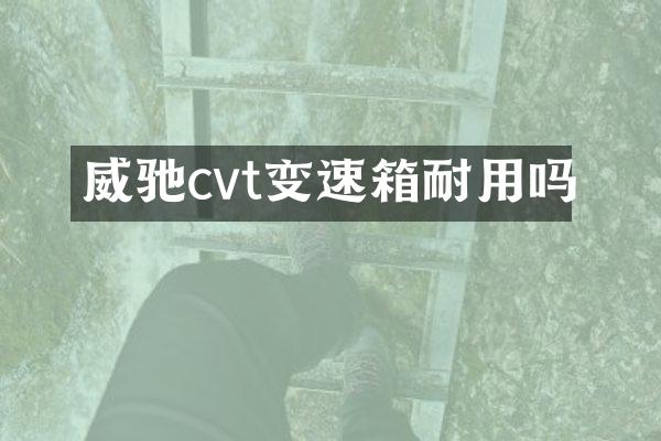 威驰cvt变速箱耐用吗