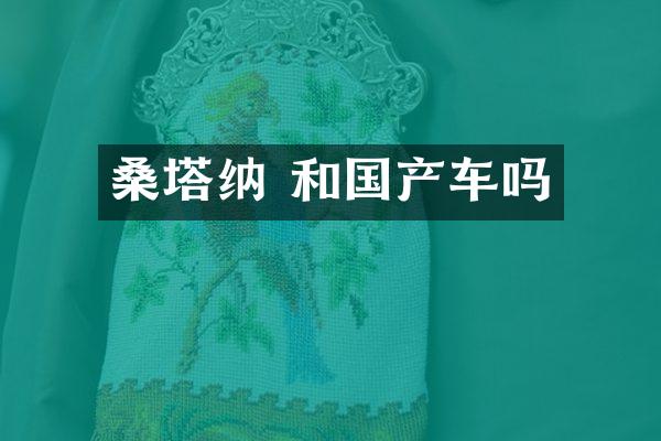 桑塔纳 和国产车吗