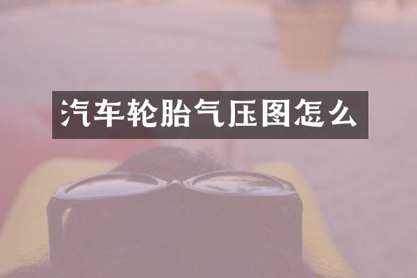汽车轮胎气压图怎么