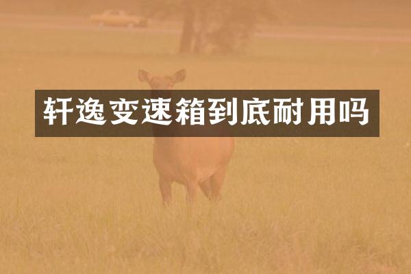 轩逸变速箱到底耐用吗