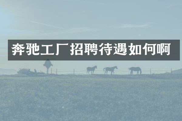 奔驰工厂招聘待遇如何啊