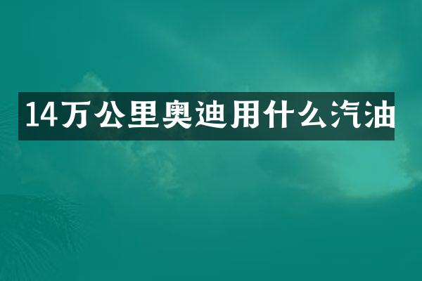 14万公里奥迪用什么汽油