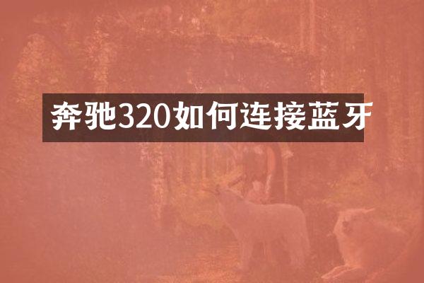 奔驰320如何连接蓝牙