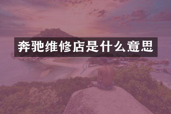 奔驰维修店是什么意思