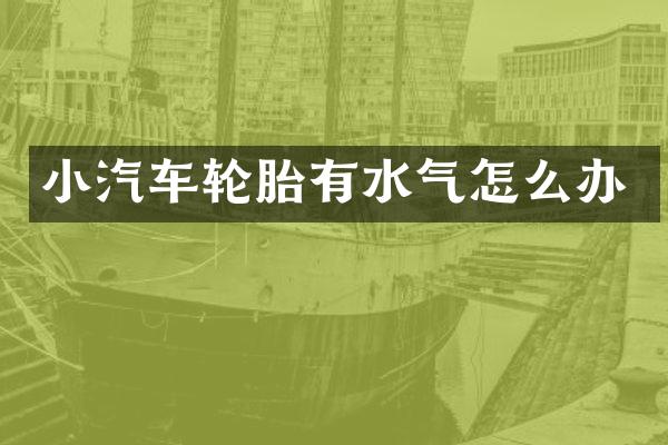 小汽车轮胎有水气怎么办