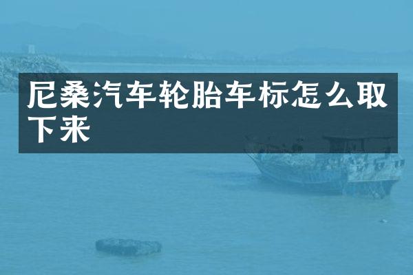 尼桑汽车轮胎车标怎么取下来