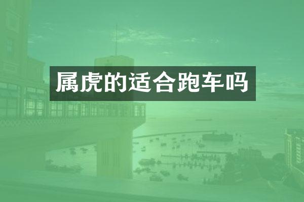 属虎的适合跑车吗