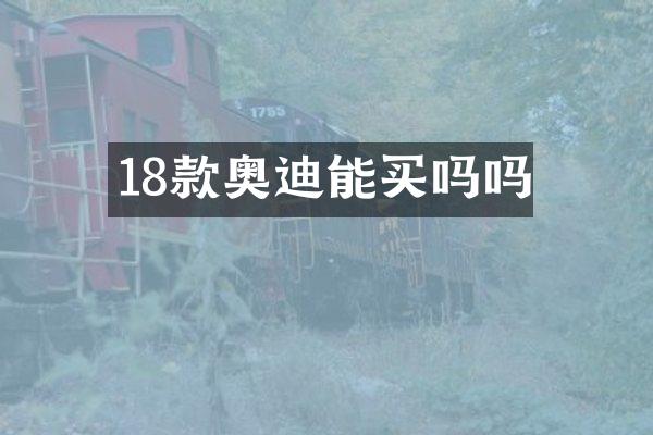 18款奥迪能买吗吗