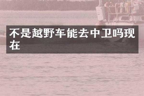不是越野车能去中卫吗现在