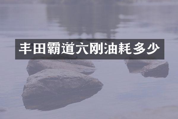 丰田霸道六刚油耗多少