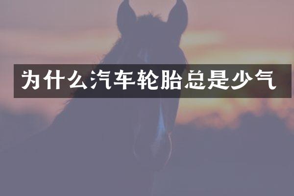 为什么汽车轮胎总是少气