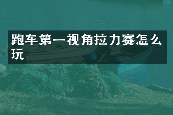 跑车第一视角拉力赛怎么玩