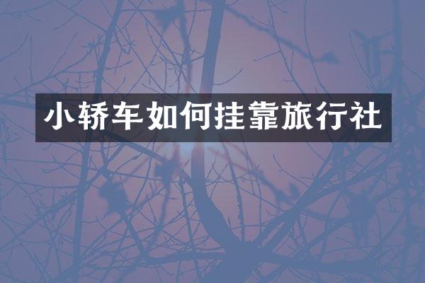 小轿车如何旅行社