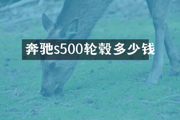 奔驰s500轮毂多少钱