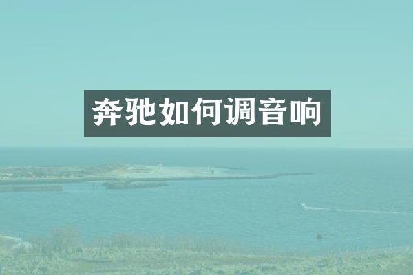 奔驰如何调音响