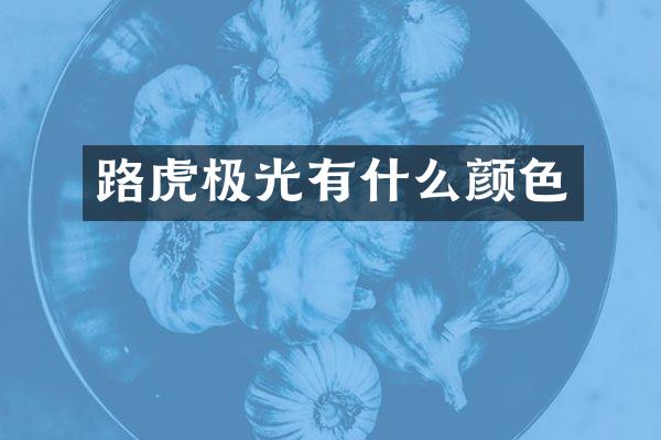 路虎极光有什么颜色