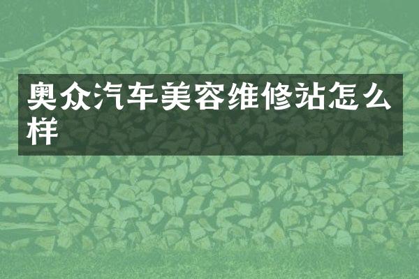 奥众汽车美容维修站怎么样