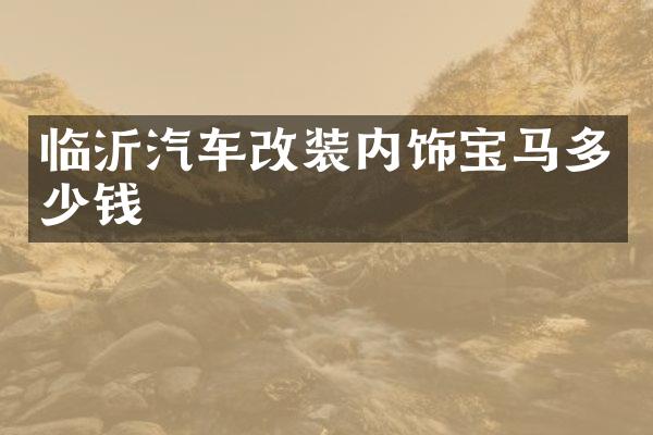 临沂汽车改装内饰宝马多少钱