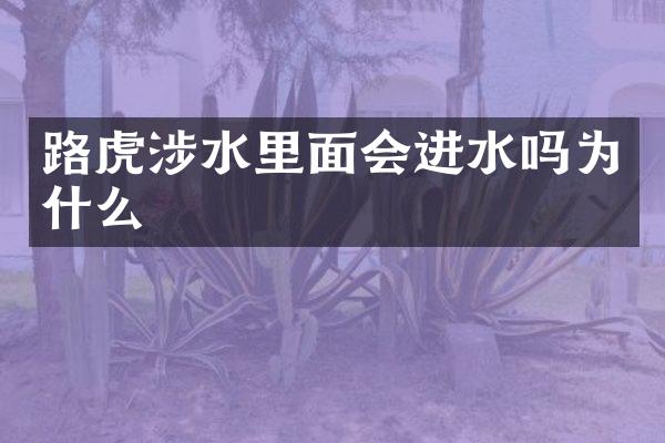 路虎涉水里面会进水吗为什么