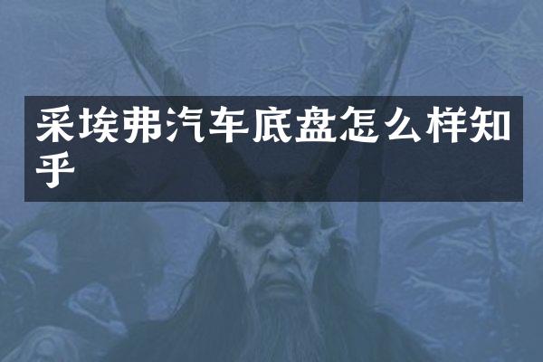 采埃弗汽车底盘怎么样知乎