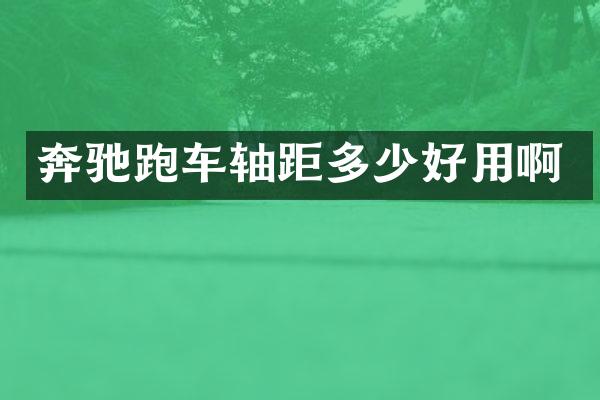 奔驰跑车轴距多少好用啊