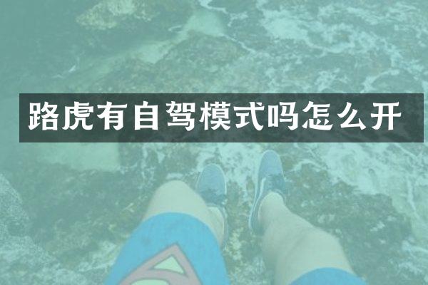 路虎有自驾模式吗怎么开